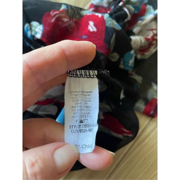 Vintage FASHION NOVA  Stretch Flowers bodysuit - Picture 4 of 6